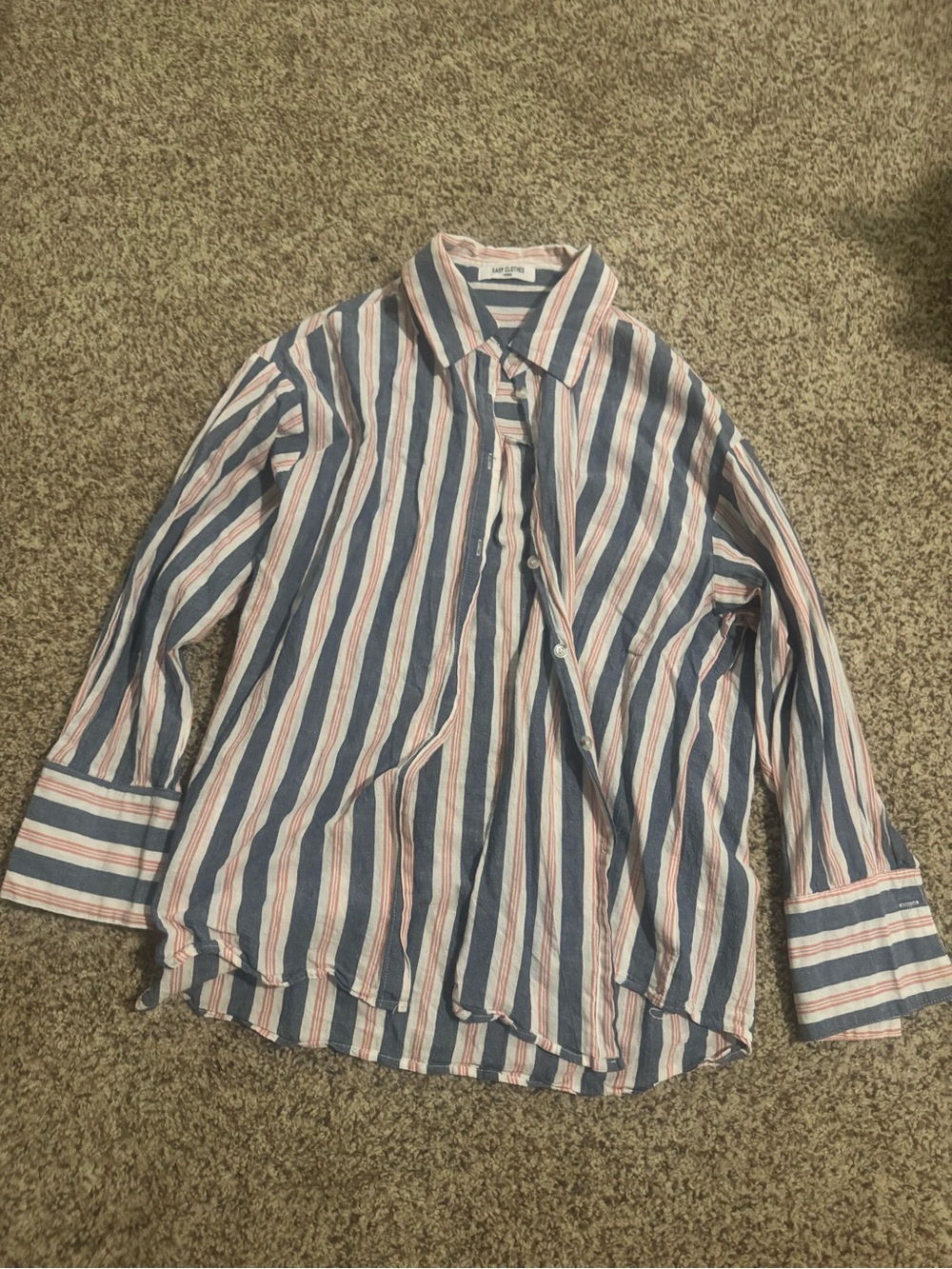 French Style Button-Down - Picture 3 of 3